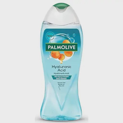 شامپو بدن پالمولیو Palmolive حاوی هیالورونیک اسید و عصاره سنجد کوهی حجم 500 میل