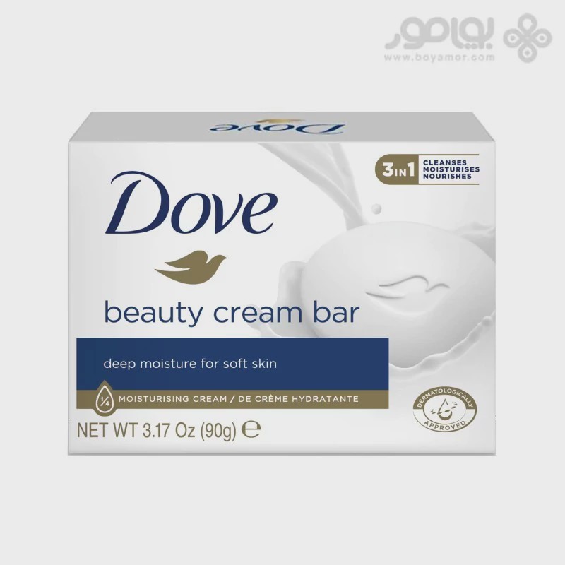 صابون داو مدل BEAUTY CREAM BAR وزن 90 گرم اصل المانی