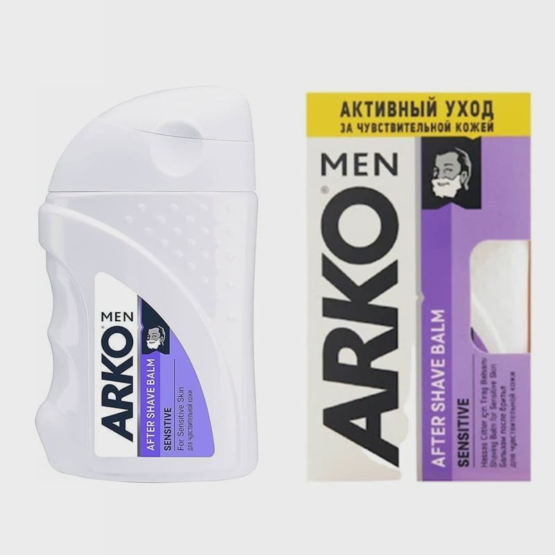 افتر شیو کرمی آرکو حجم 150 میل مدل ARKO Sensitive