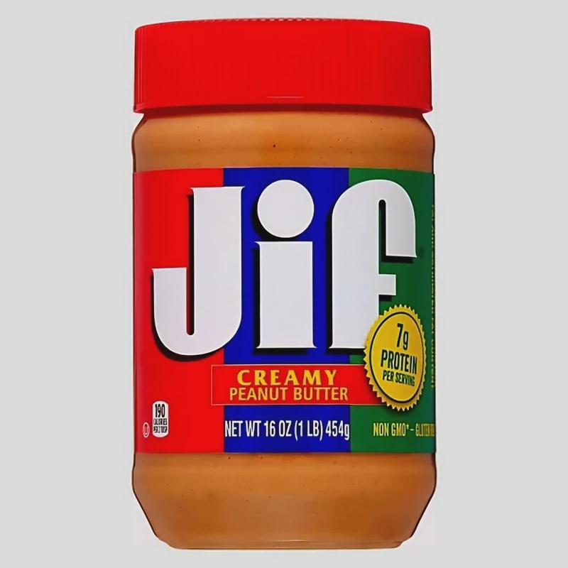کره بادام زمینی کرمی جیف Jif Creamy Peanut Butter