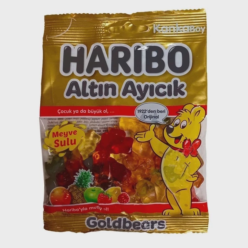 پاستیل هاریبو مدل Golden Bears مقدار 80 گرم