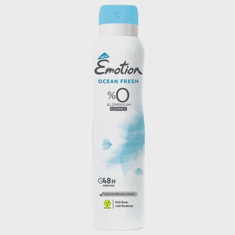 اسپری ایموشن 48ساعته زنانه 150میل OCEAN FRESH