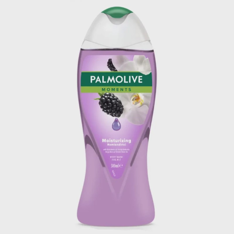 شامپو بدن پالمولیو Palmolive عصاره شاه توت و گل ارکیده حجم 500 میل
