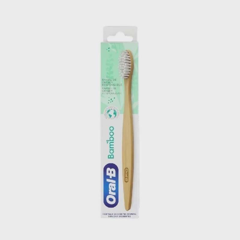 مسواک گیاهی چوب بامبو اورال بی Oral-B