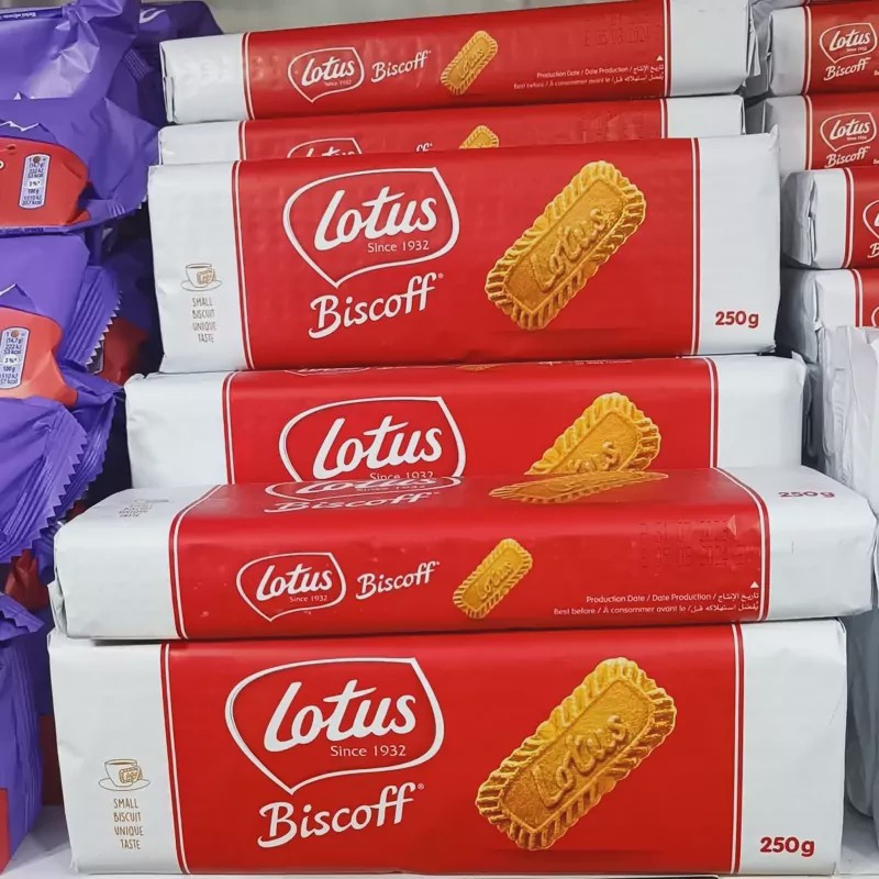 بیسکویت لوتوس Lotus Biscoff وزن 250 گرم