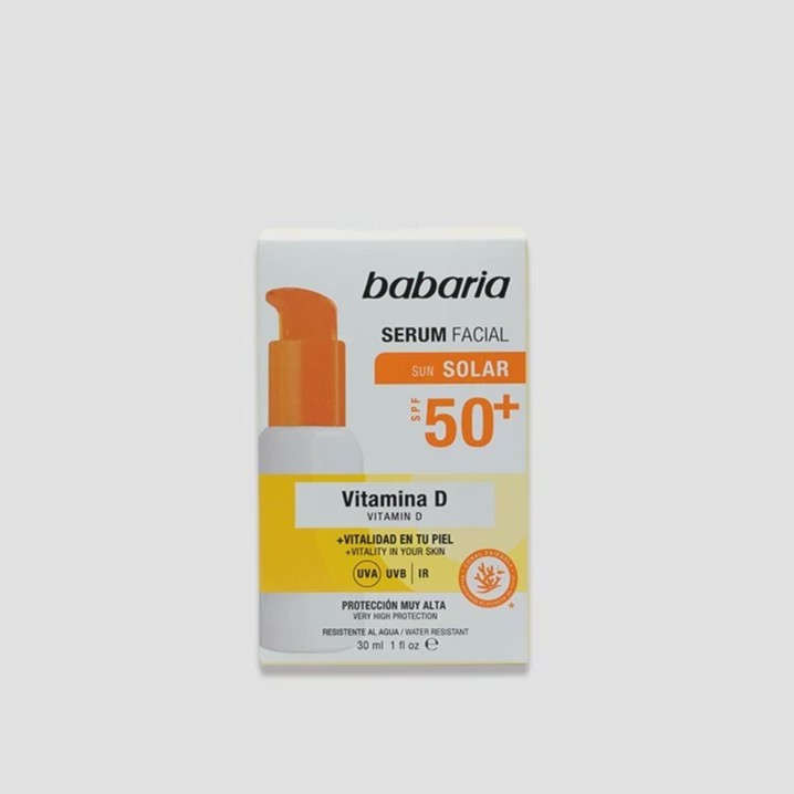 سرم ویتامین D همراه با ضد آفتاب SPF 50 باباریا
