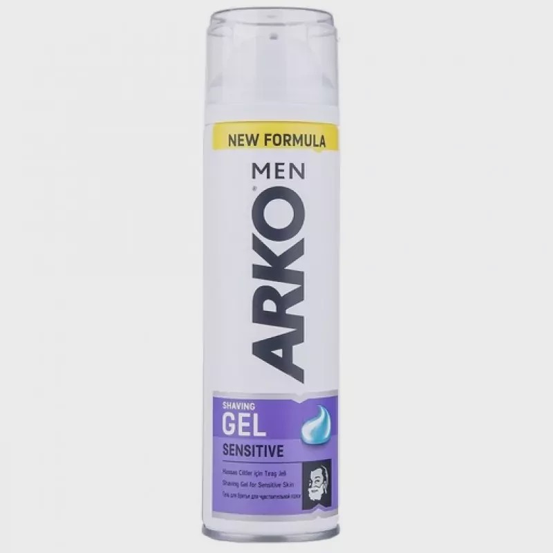 ژل اصلاح ریش آرکو ARKO مدل Sensitive حساس برای پوست های حساس