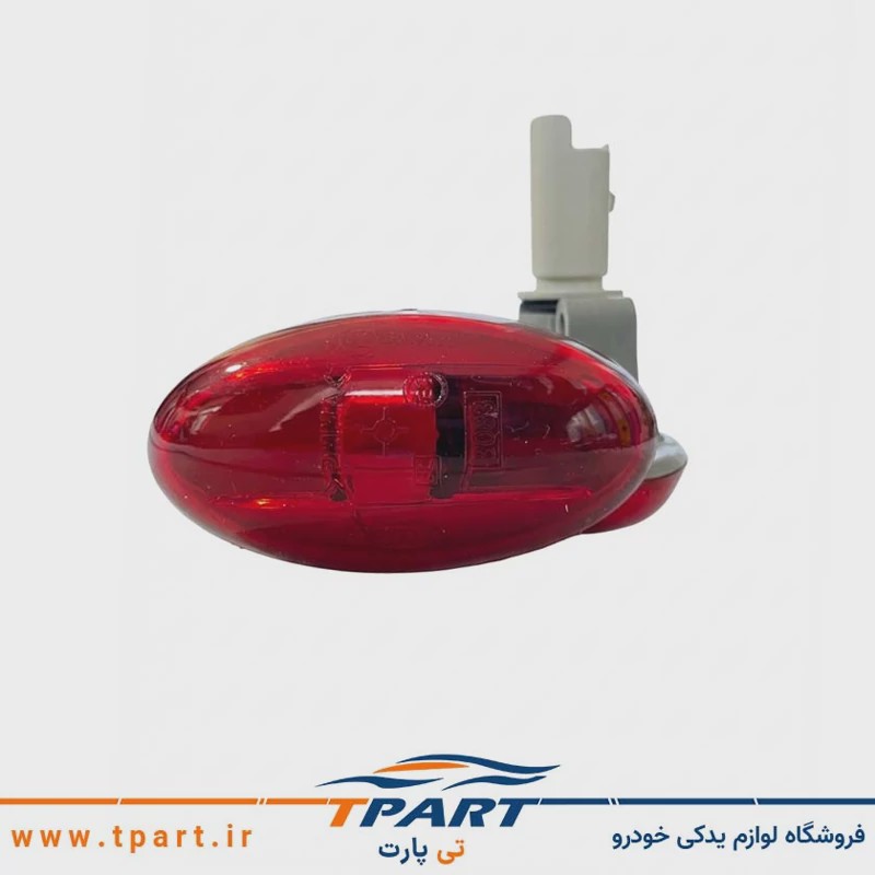 چراغ راهنما گلگیر 207 قرمز طلق شفاف