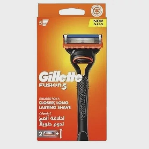 خودتراش ژیلت Gillette مدل Fusion5 یک دسته و دو تیغ اضافه