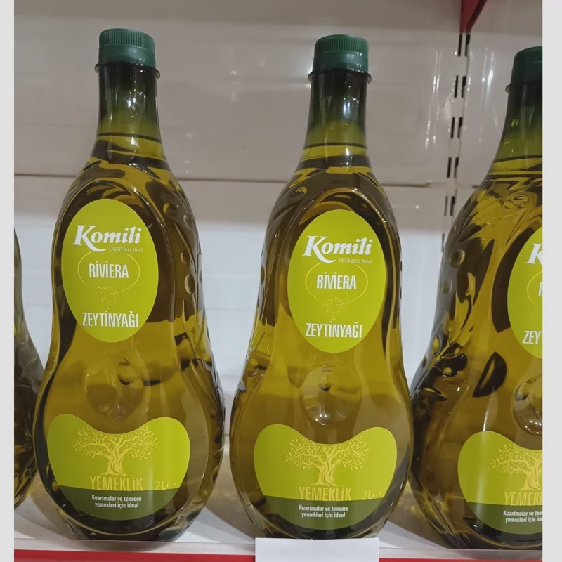 روغن زیتون کومیلی دولیتر بدون بو تصویه شده