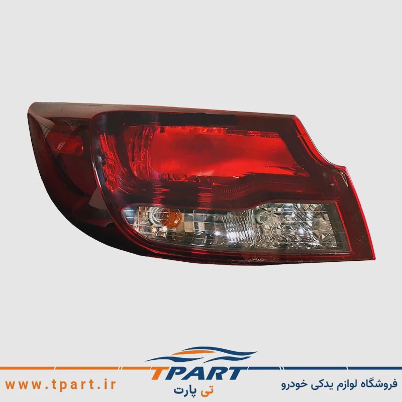 چراغ عقب روی بدنه شاهین سمت راننده فن آوران