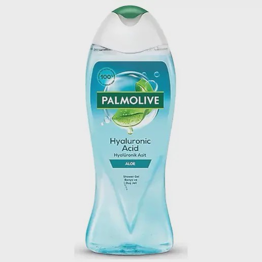 شامپو بدن پالمولیو Palmolive حاوی هیالورونیک اسید و عصاره آلوئه ورا حجم 500 میل