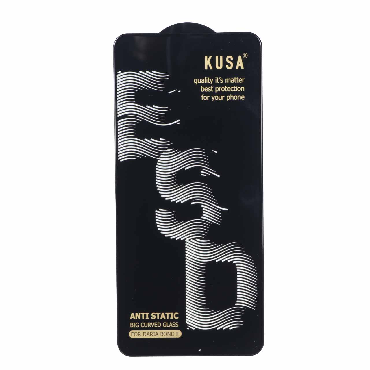 گلس محافظ صفحه نمایش شیشه ای درجه یک آنتی استاتیک Full Cover Kusa Anti Static ESD داریا باند 2 - Daria Bond 2