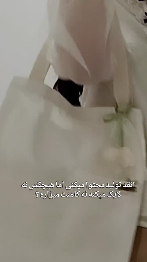 توت بگ پارچه ای 