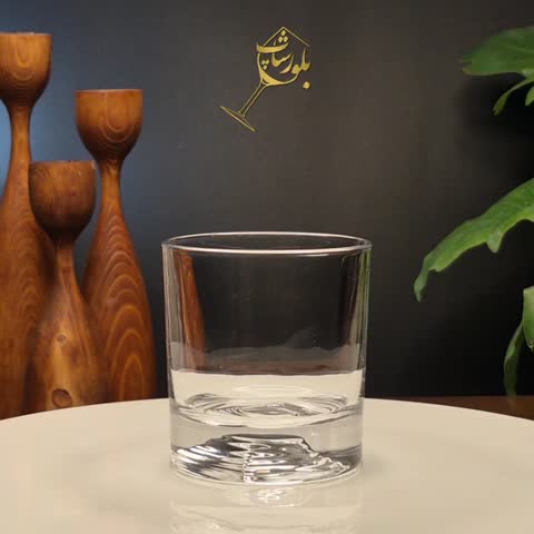 نیم لیوان بلور لانگ شو مدل LXY 9001-2 بسته 6 عددی