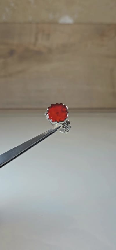 انگشتر شمسه عقیق یمن اصلی 