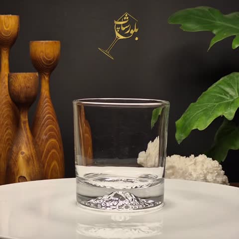 نیم لیوان بلور لانگ شو مدل LXY 9001-3 بسته 6 عددی