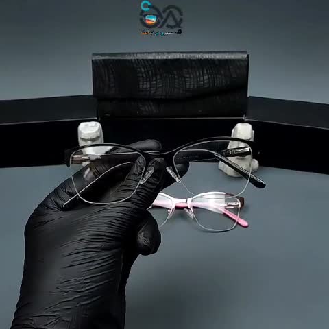 عینک طبی نیم فریم،ارسال رایگان،عینک طبی زنانه،فریم طبی
