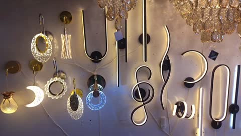 چراغ دیواری مدرن ال ای دی مدل دولاین موازی