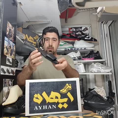 صندل زنانه نگینی دو حالته کد 195