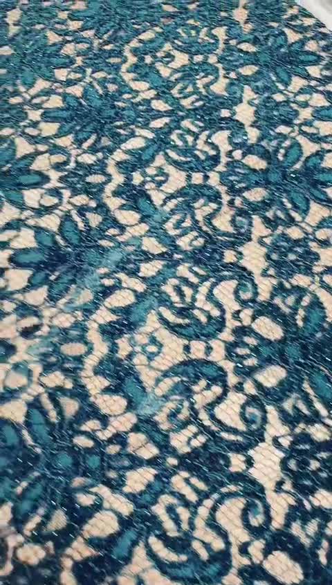 گیپور یا دانتل مخمل شاین داره جدید