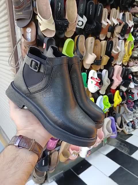 نیم بوت جدید زنانه دخترانه کد8767طبی ارسال رایگان 