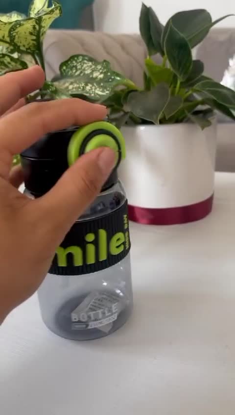 قمقمه کاور سیلیکونی smile