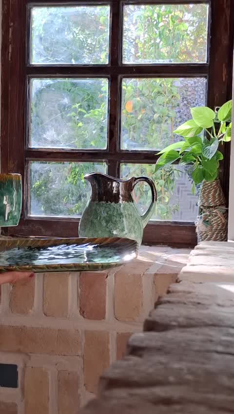 پارچ سبز شره ایی