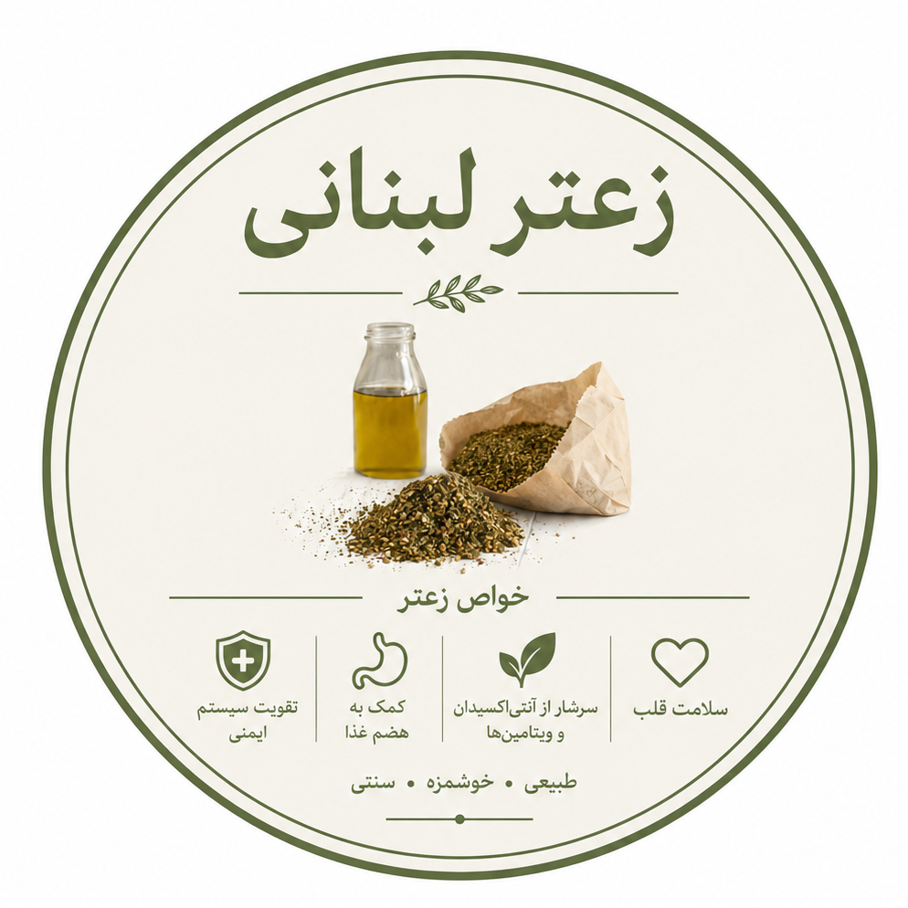 زعتر خالص و اصل لبنانی