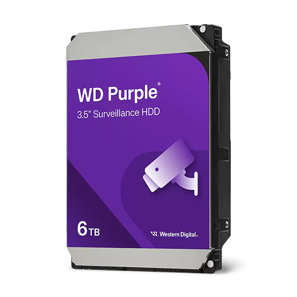 هارد دیسک وسترن دیجیتال WD Purple Surveillance wd64purz ظرفیت 6 ترابایت