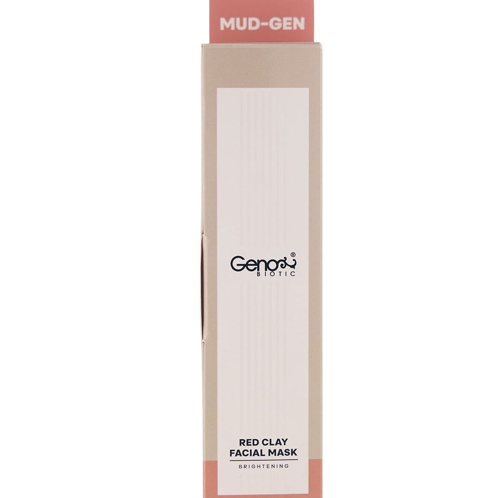  ماسک صورت ژنو بایوتیک خاک رس قرمز 100 میل ا (Geno Biotic Red Clay Fasial Mask 100ml)