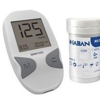 دستگاه سنجش قندخون دیابان مدل SMM1000 همراه 50 عدد نوار تست ا(Diaban Glucose Test Device SMM1000)