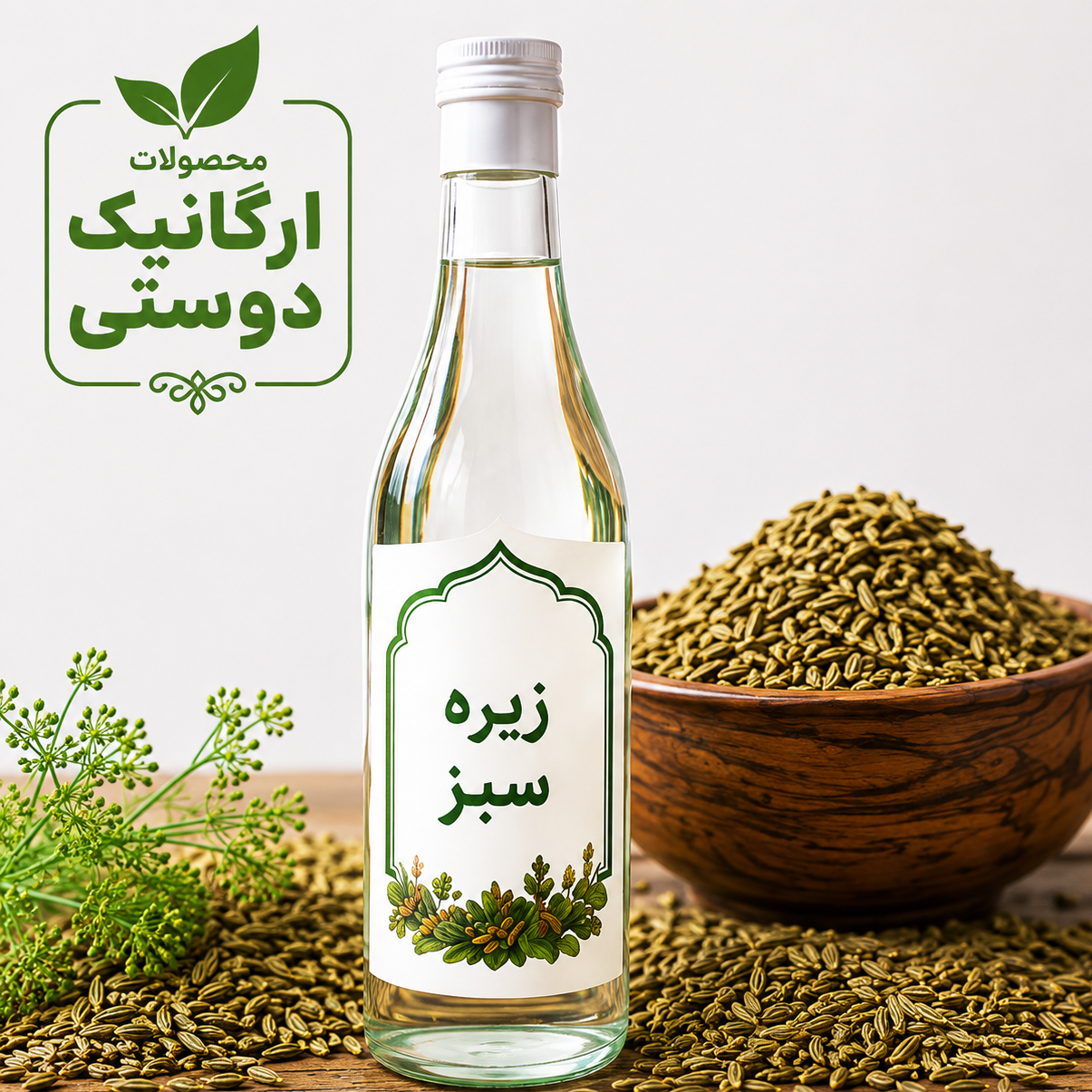 عرق زیره سبز
