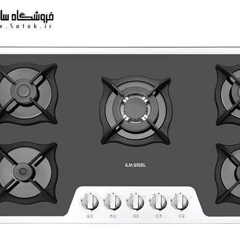 اجاق گاز رومیزی ایلیااستیل مدل G 503 M صفحه شیشه ای