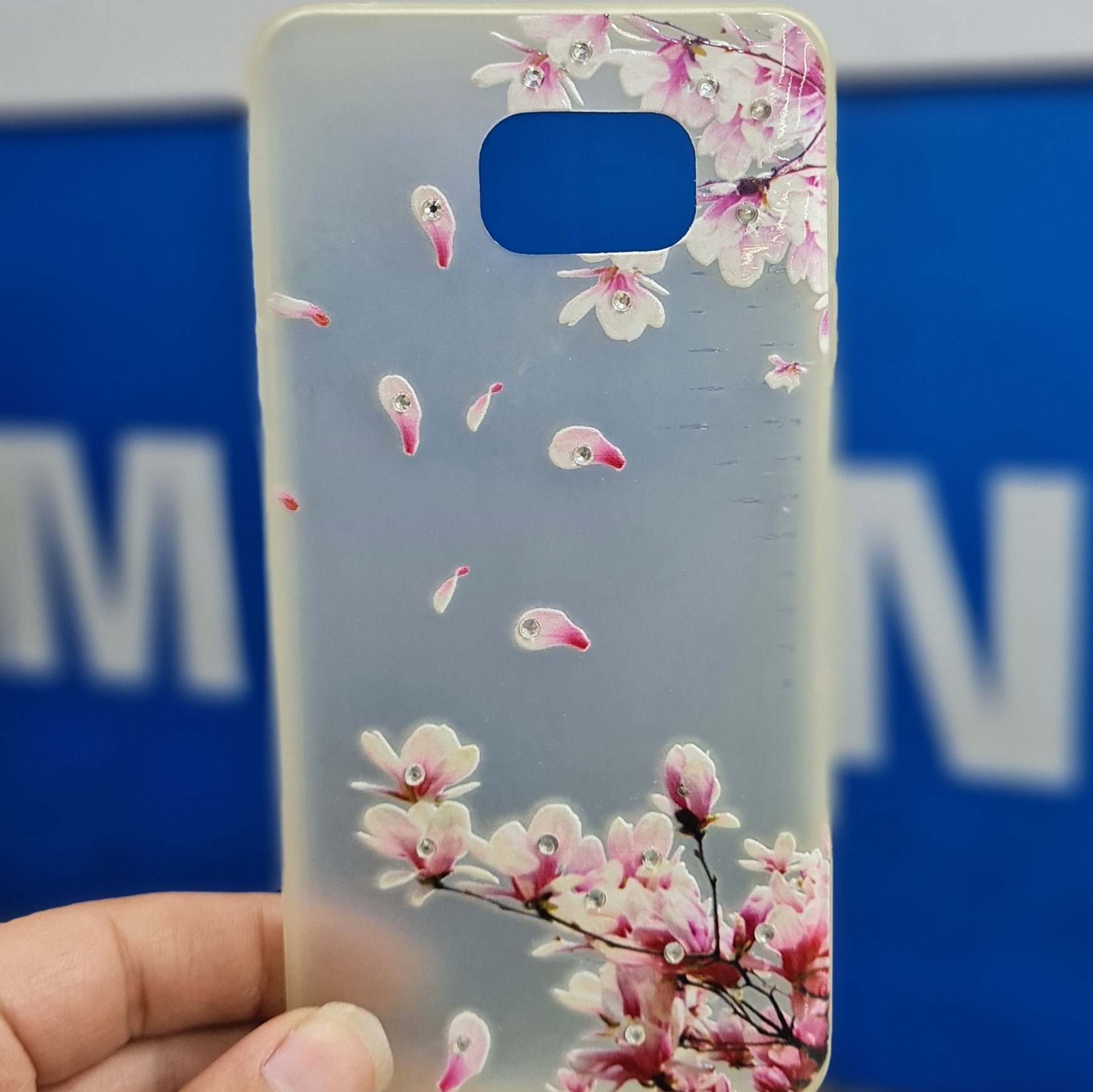 قاب طرح دار گلدار مدل NOTE 5 (پس کرایه)