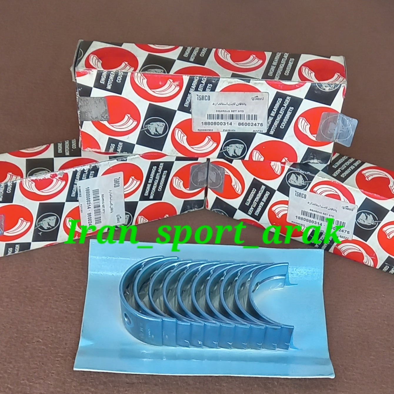 یاتاقان ثابت پیکان STD ایساکو