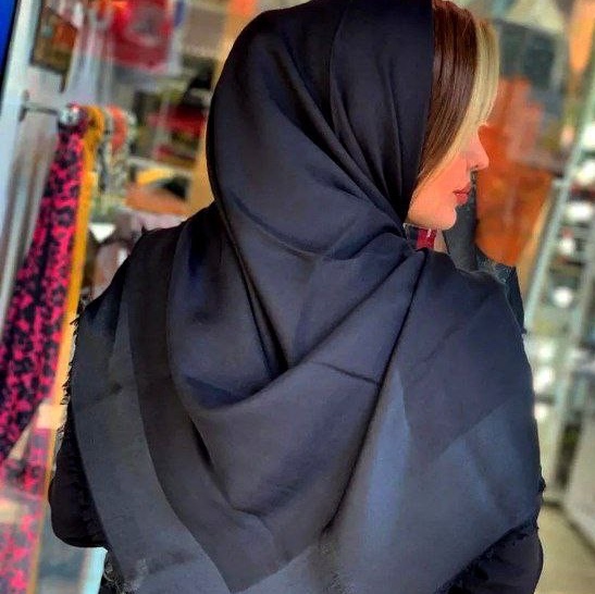 روسری بامبو مشکی