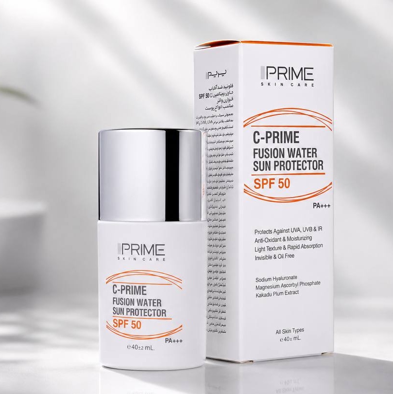 ضد آفتاب فیوژن واتر پرایم با SPF 50 حاوی ویتامین سی حجم 40 میل
