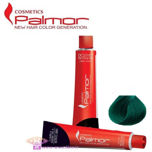 رنگ موی واریاسیون سبز پالمور شماره 002