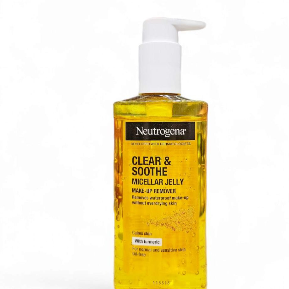  ژل شستشوی صورت زردچوبه نوتروژینا مدل Soothing Clear 