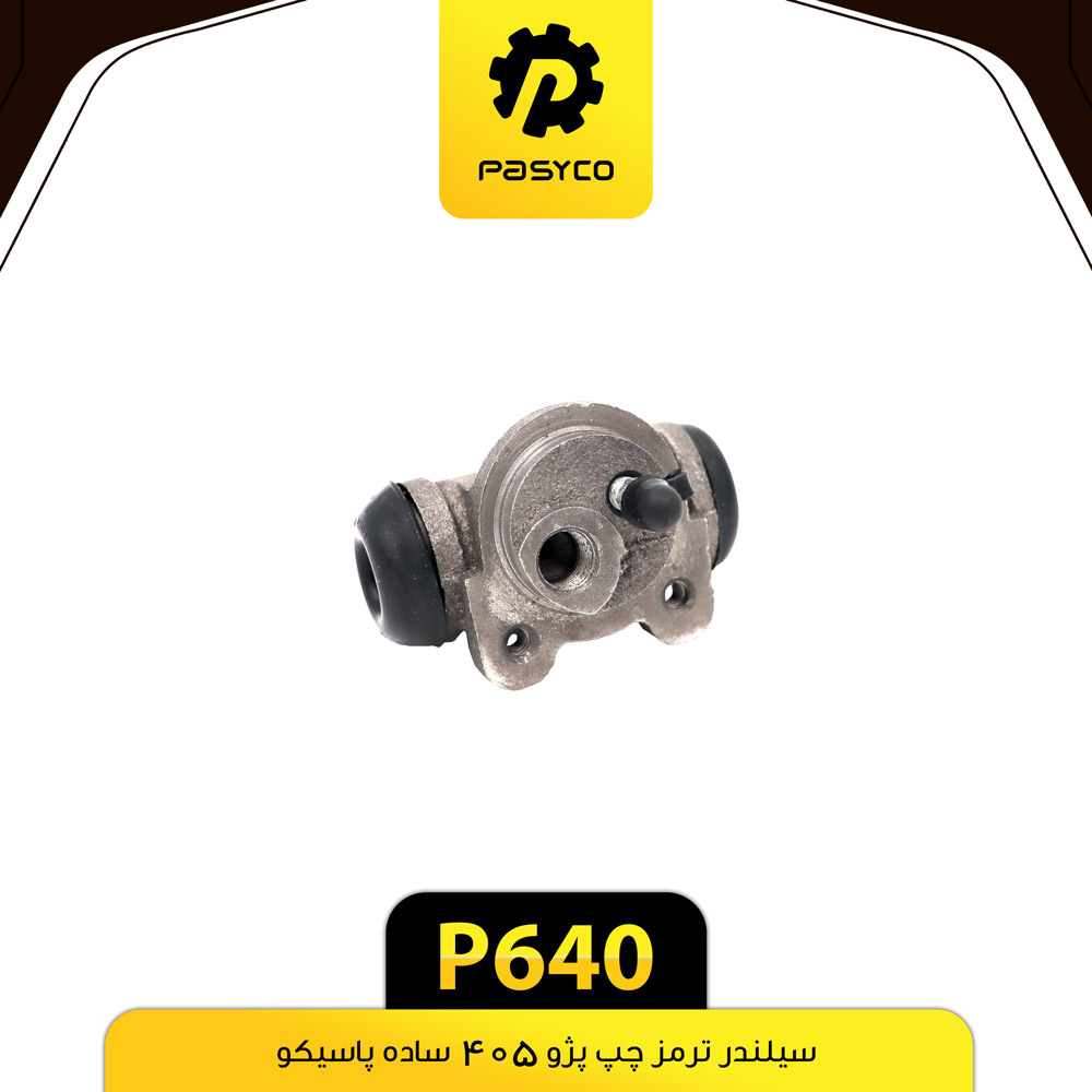 سیلندر ترمز پژو 405 چپ پاسیکو(2عددی) P640