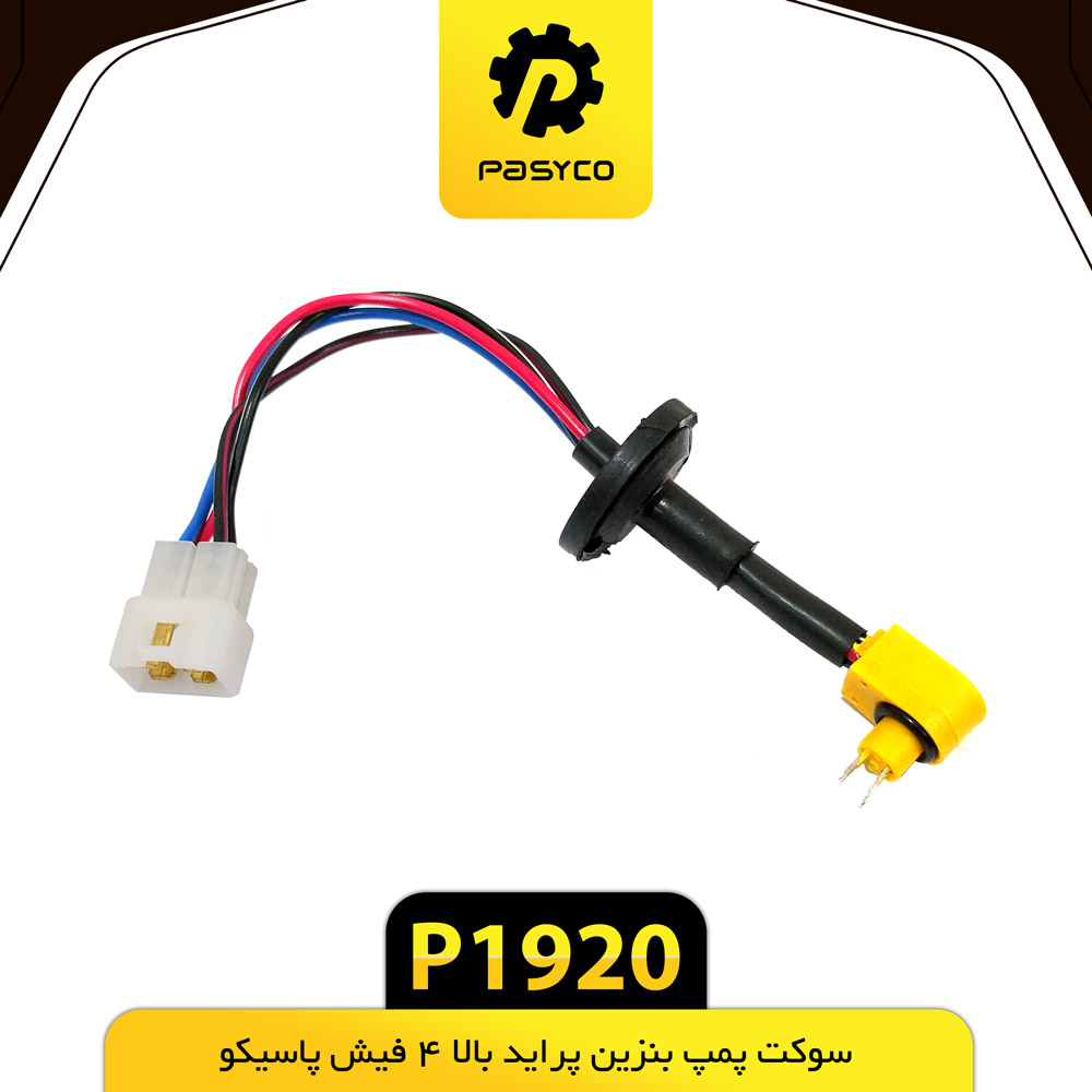 سوکت پمپ بنزین پراید بالا پاسیکو p1920 ب10 ک100