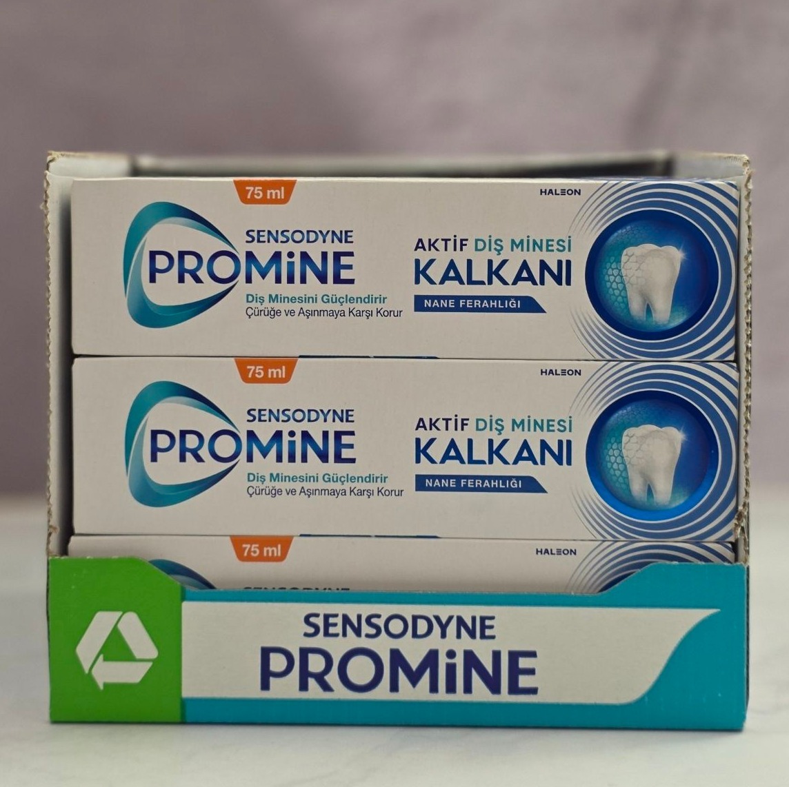 خمیر دندان سنسوداین promine تقویت کننده مینای دندان اصل ترکیه حجم 75 میل