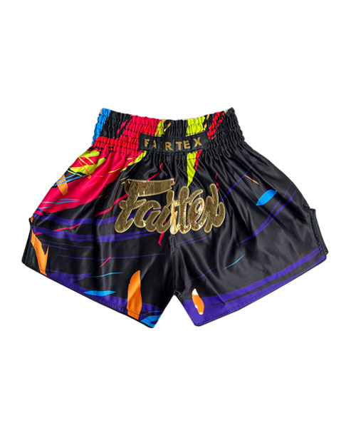 شورت فرتکس Fairtex آبرنگی مشکی