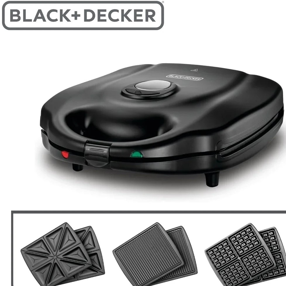ساندویچ ساز بلک اند دکر مدل BLAK+DECKER TS4130B5 / ارسال رایگان