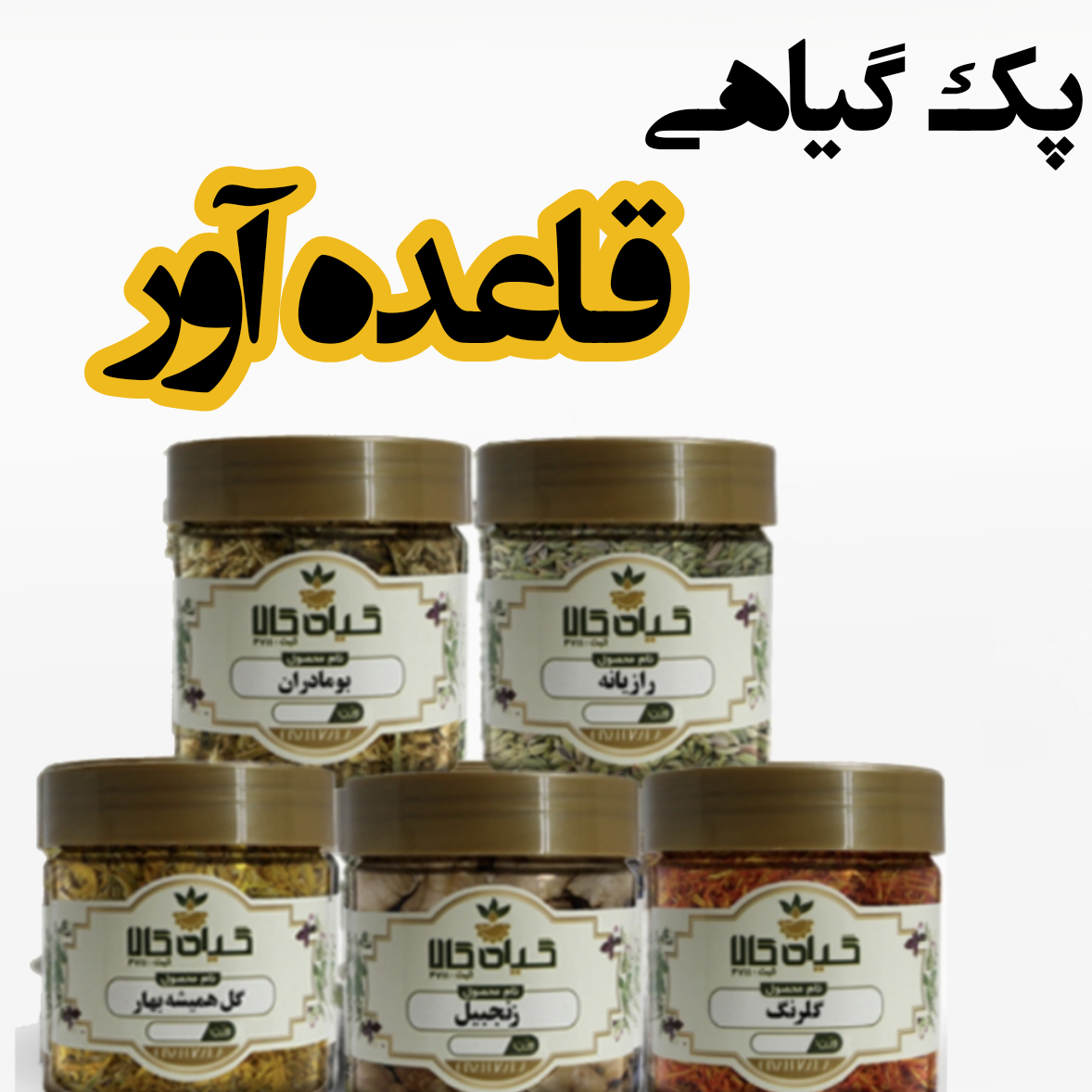 پک درمانی قاعده آور مخصوص بانوان
