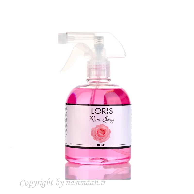 اسپری خوشبو کننده هوا لوریس رایحه Rose (گل رز) حجم 500میل