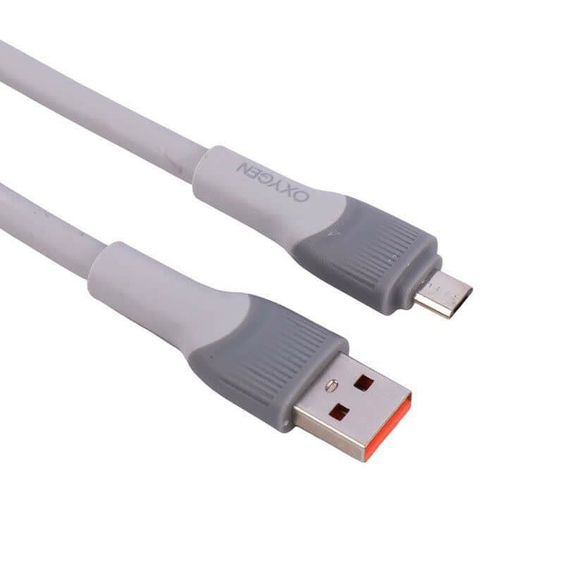 کابل تبدیل USB به microUSB اکسیژن مدل LX14 طول 1 متر