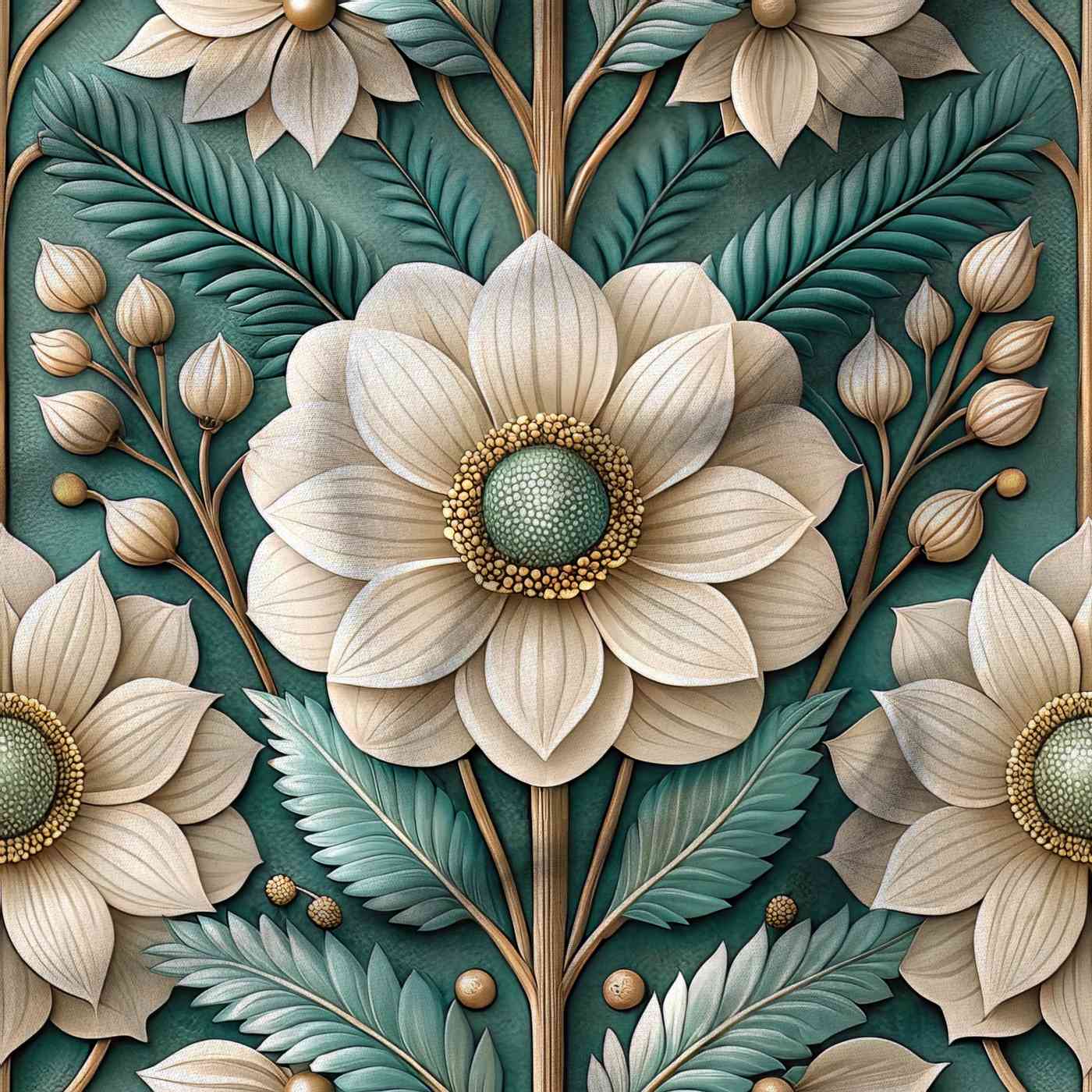 پارچه مخمل روبالشی طرح گل هنری کد 5018729