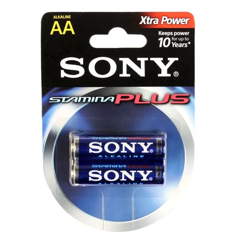 باتری قلمی سوپر آلکالاین برند سونی sony 1.5 ولتی AA مدل super alkaline